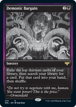 Demonic Bargain [Innistrad: Double Feature] | Gear Gaming Fayetteville