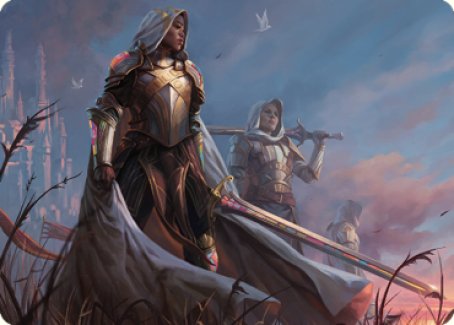 Danitha, Benalia's Hope Art Card [Dominaria United Art Series] | Gear Gaming Fayetteville
