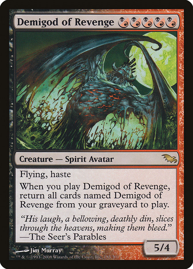 Demigod of Revenge [Shadowmoor] | Gear Gaming Fayetteville