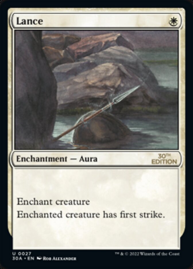 Lance [30th Anniversary Edition] | Gear Gaming Fayetteville