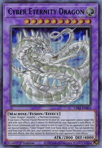 Cyber Eternity Dragon (Blue) [LDS2-EN033] Ultra Rare | Gear Gaming Fayetteville