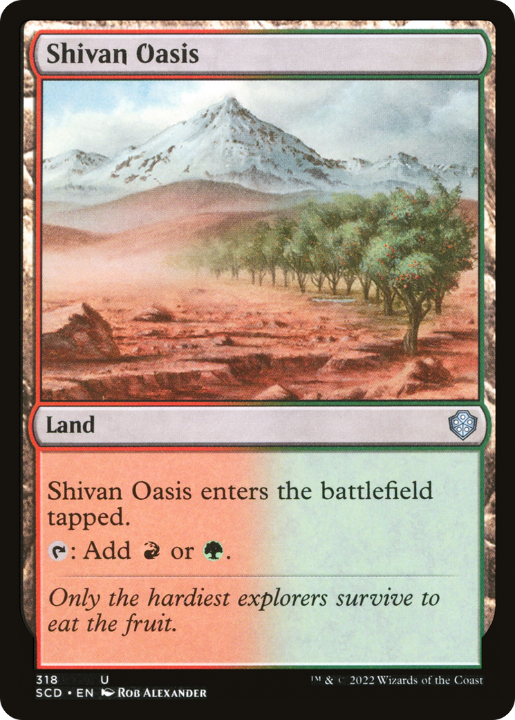 Shivan Oasis [Starter Commander Decks] | Gear Gaming Fayetteville