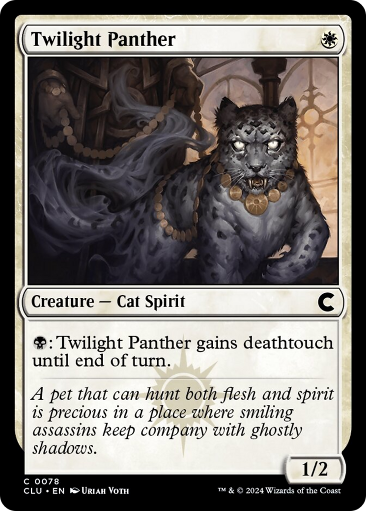 Twilight Panther [Ravnica: Clue Edition] | Gear Gaming Fayetteville