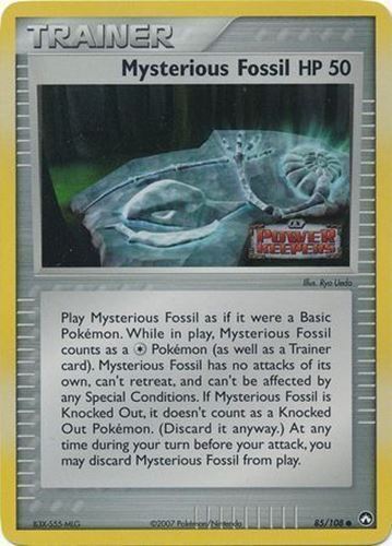 Mysterious Fossil (85/108) (Stamped) [EX: Power Keepers] | Gear Gaming Fayetteville