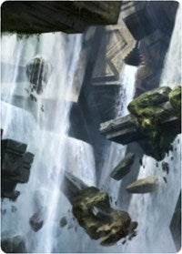 Island 1 Art Card [Zendikar Rising Art Series] | Gear Gaming Fayetteville