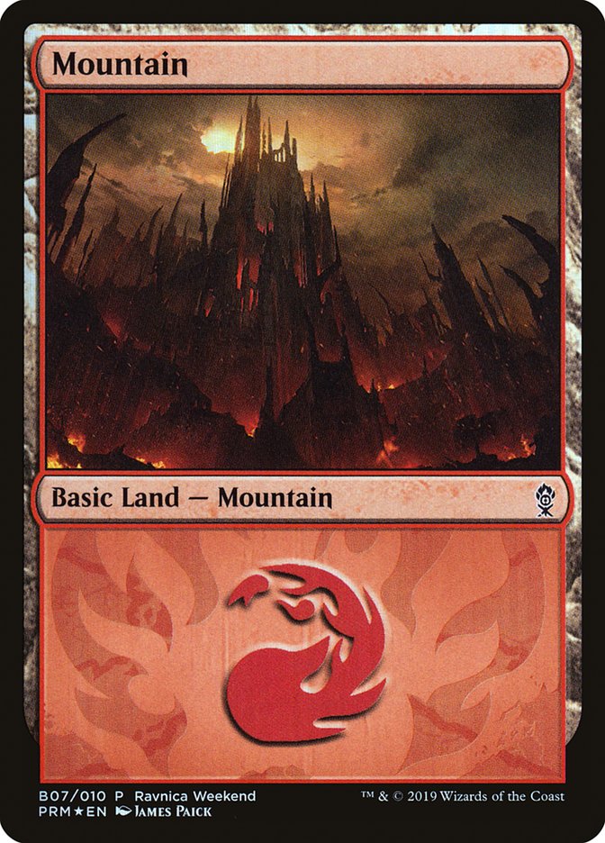 Mountain (B07) [Ravnica Allegiance Guild Kit] | Gear Gaming Fayetteville