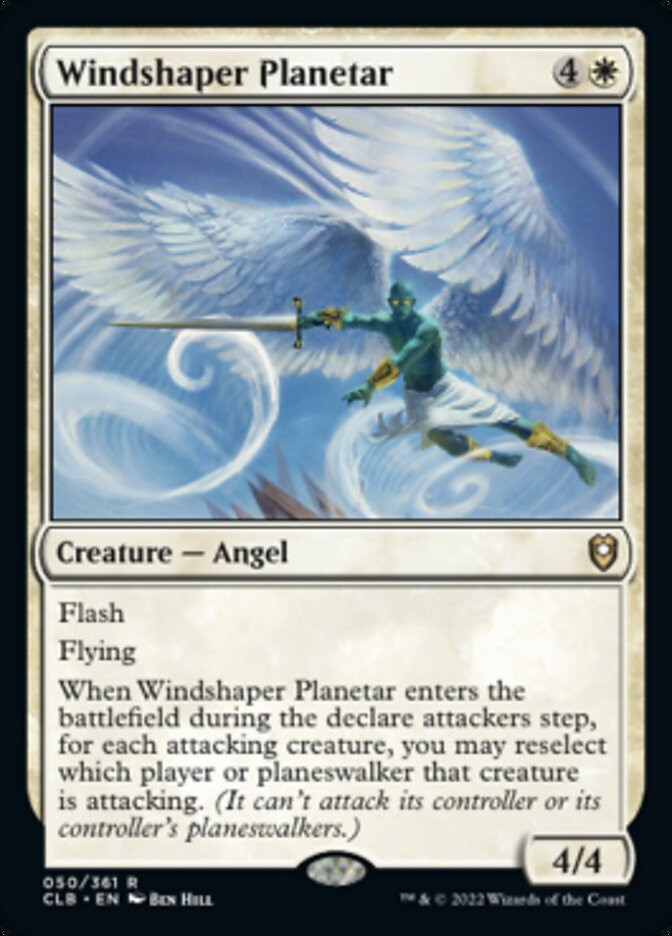 Windshaper Planetar [Commander Legends: Battle for Baldur's Gate] | Gear Gaming Fayetteville