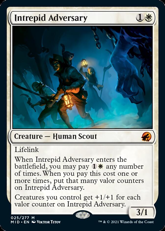 Intrepid Adversary [Innistrad: Midnight Hunt] | Gear Gaming Fayetteville