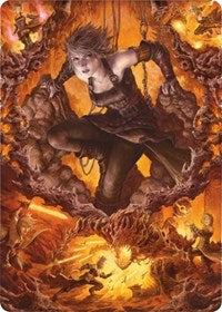 Nahiri, Heir of the Ancients [Zendikar Rising Art Series] | Gear Gaming Fayetteville