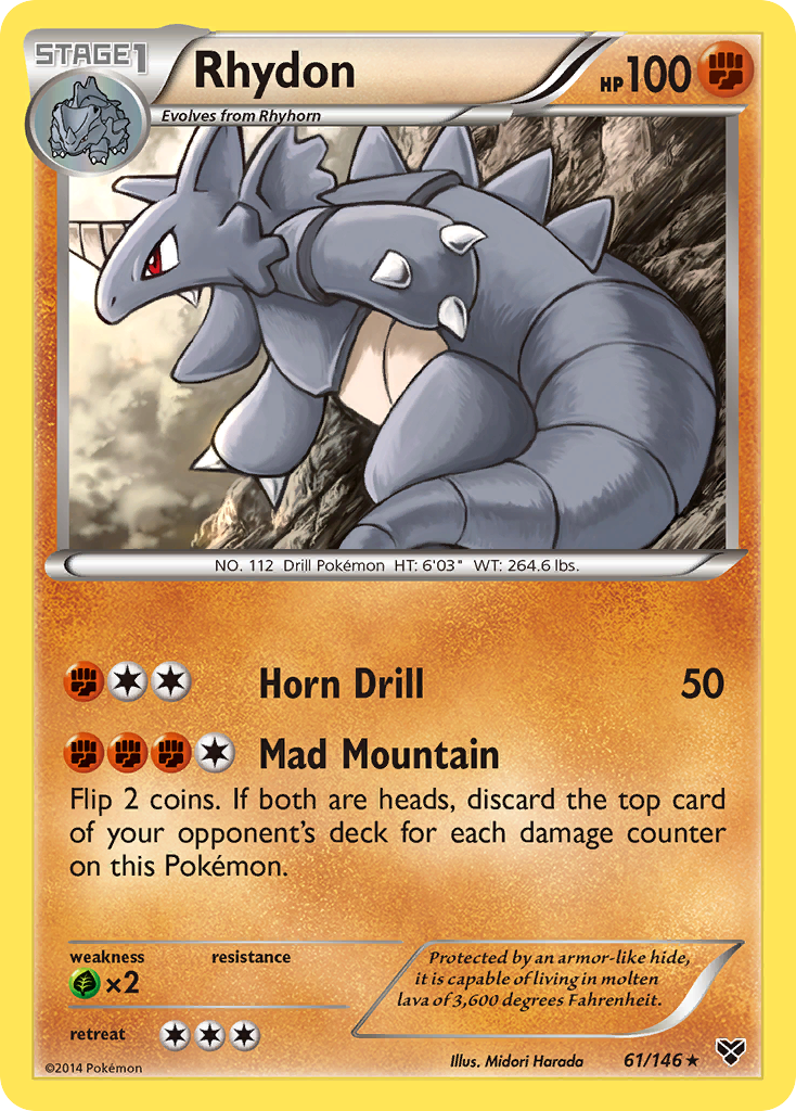 Rhydon (61/146) [XY: Base Set] | Gear Gaming Fayetteville