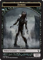 Zombie // Shapeshifter Double-Sided Token [Commander 2018 Tokens] | Gear Gaming Fayetteville