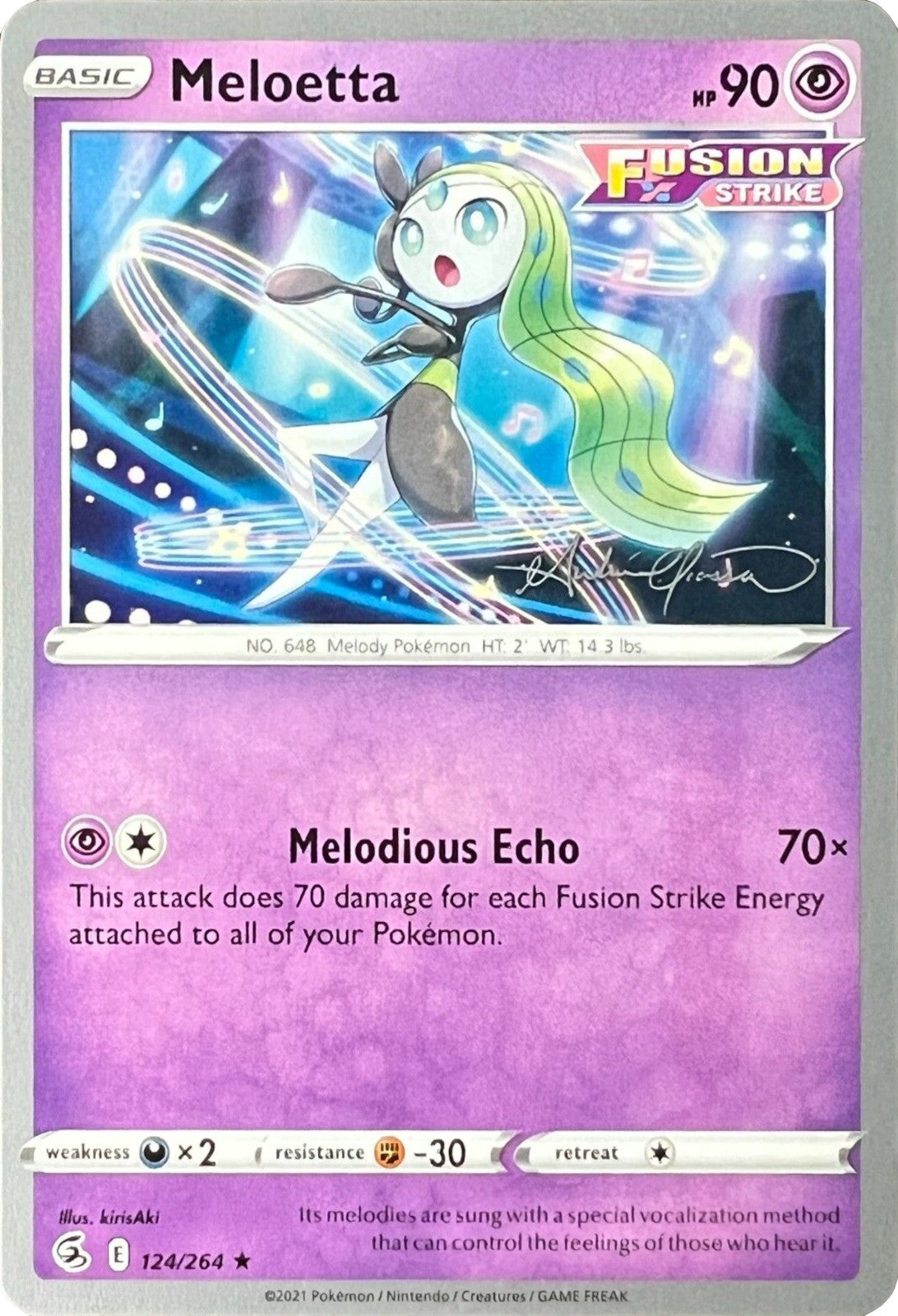 Meloetta (124/264) (The Shape of Mew - Andre Chiasson) [World Championships 2022] | Gear Gaming Fayetteville