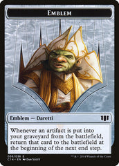 Daretti, Scrap Savant Emblem // Tuktuk the Returned Double-Sided Token [Commander 2014 Tokens] | Gear Gaming Fayetteville