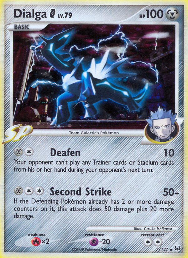 Dialga G (7/127) [Platinum: Base Set] | Gear Gaming Fayetteville