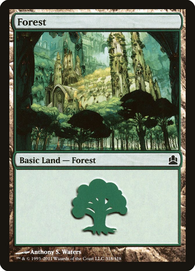 Forest (318) [Commander 2011] | Gear Gaming Fayetteville