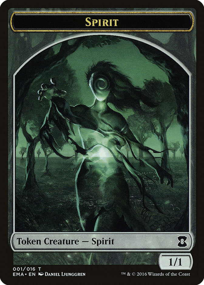 Spirit Token (001/016) [Eternal Masters Tokens] | Gear Gaming Fayetteville