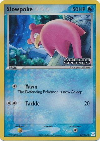 Slowpoke (83/113) (Stamped) [EX: Delta Species] | Gear Gaming Fayetteville