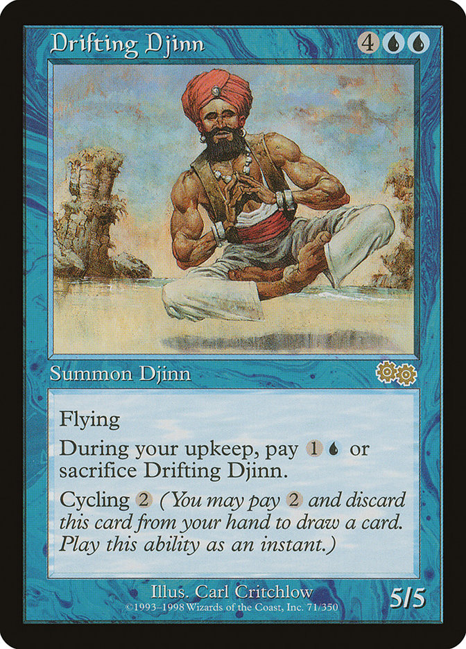 Drifting Djinn [Urza's Saga] | Gear Gaming Fayetteville