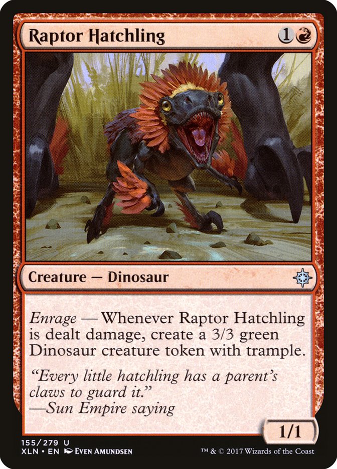 Raptor Hatchling [Ixalan] | Gear Gaming Fayetteville