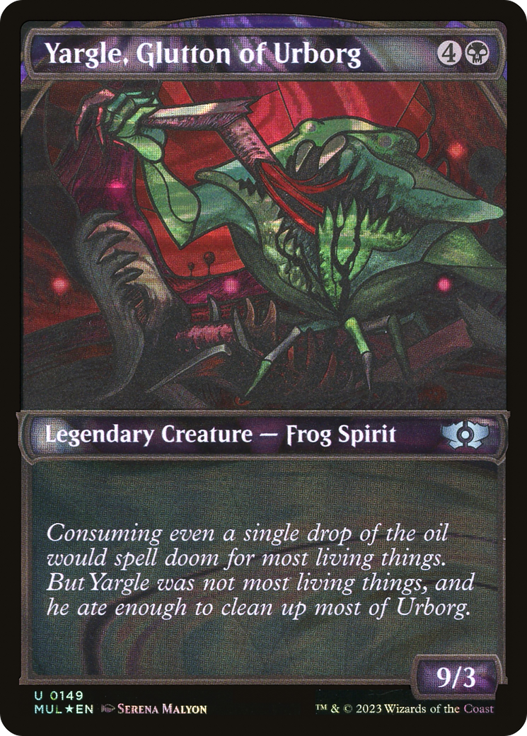 Yargle, Glutton of Urborg (Halo Foil) [Multiverse Legends] | Gear Gaming Fayetteville