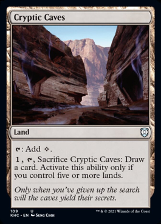 Cryptic Caves [Kaldheim Commander] | Gear Gaming Fayetteville