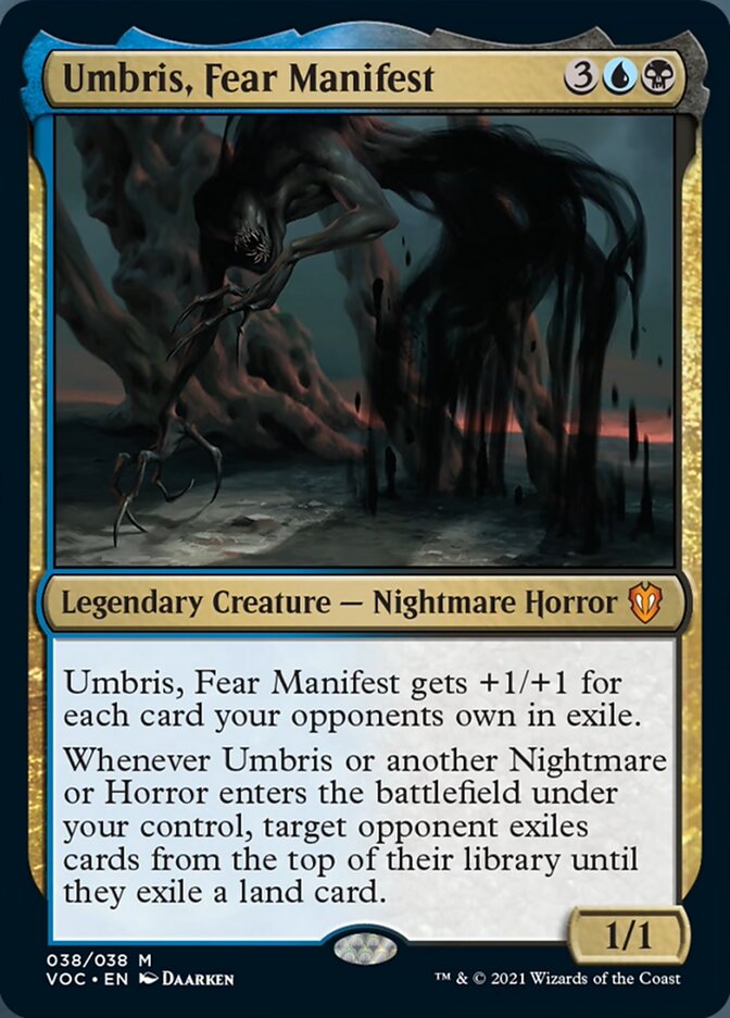 Umbris, Fear Manifest [Innistrad: Crimson Vow Commander] | Gear Gaming Fayetteville