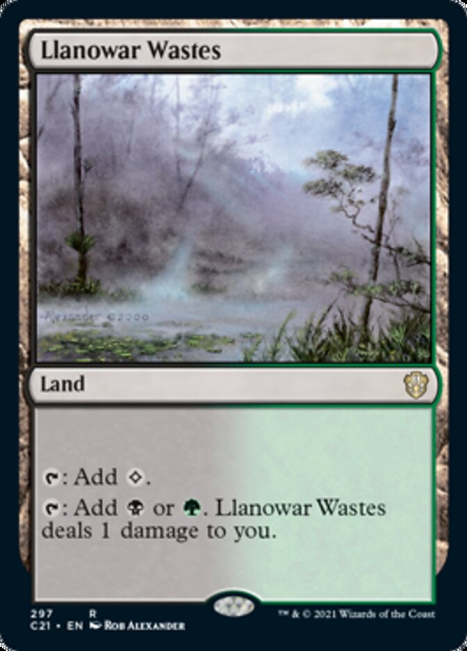 Llanowar Wastes [Commander 2021] | Gear Gaming Fayetteville
