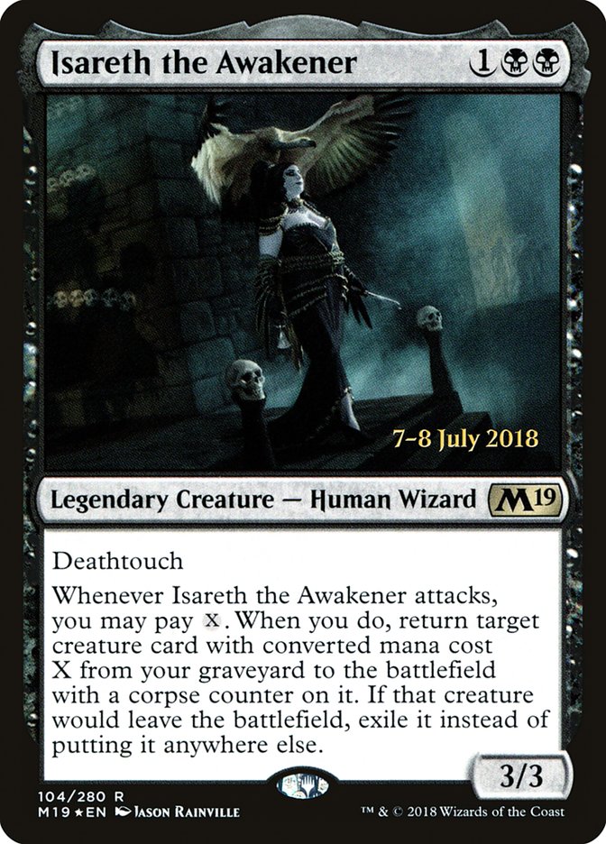 Isareth the Awakener [Core Set 2019 Prerelease Promos] | Gear Gaming Fayetteville