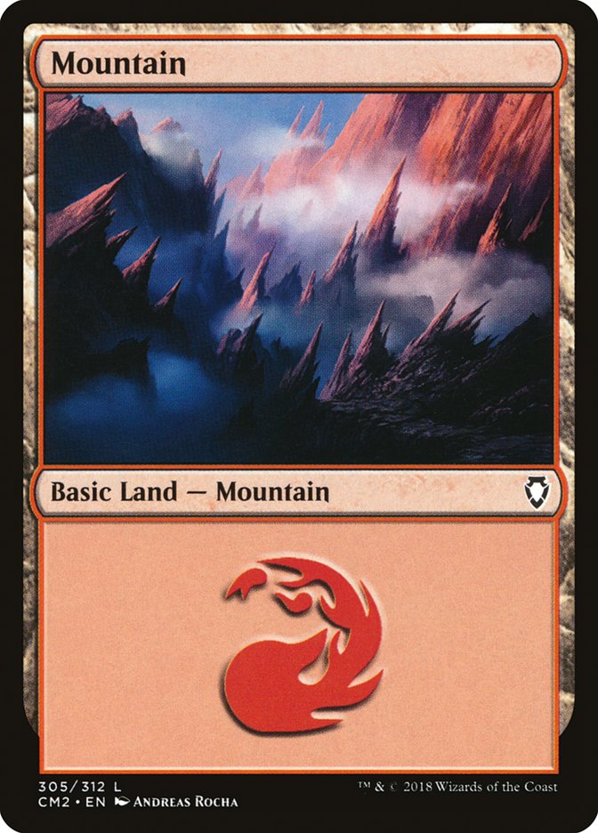 Mountain (305) [Commander Anthology Volume II] | Gear Gaming Fayetteville