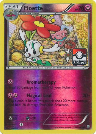 Floette (102/162) (League Promo) [XY: BREAKthrough] | Gear Gaming Fayetteville