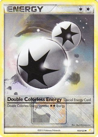 Double Colorless Energy (103/123) (League Promo) [HeartGold & SoulSilver: Base Set] | Gear Gaming Fayetteville