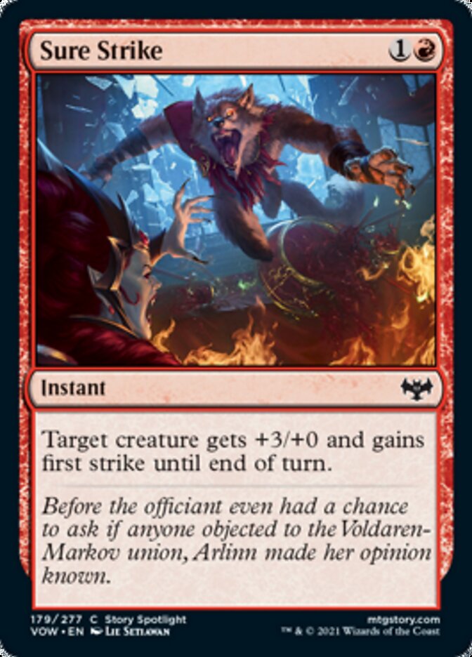 Sure Strike [Innistrad: Crimson Vow] | Gear Gaming Fayetteville