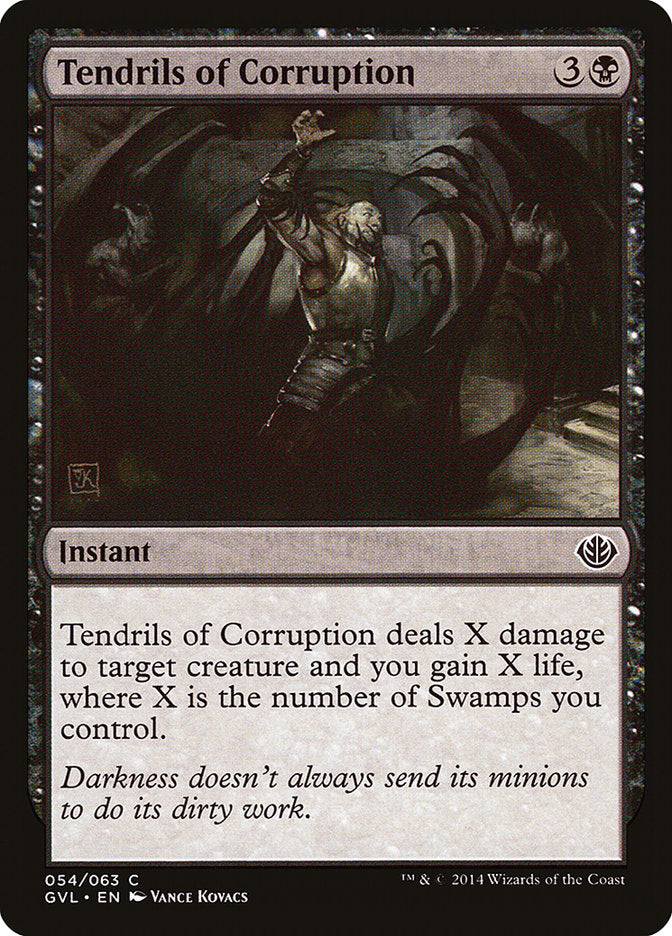 Tendrils of Corruption (Garruk vs. Liliana) [Duel Decks Anthology] | Gear Gaming Fayetteville