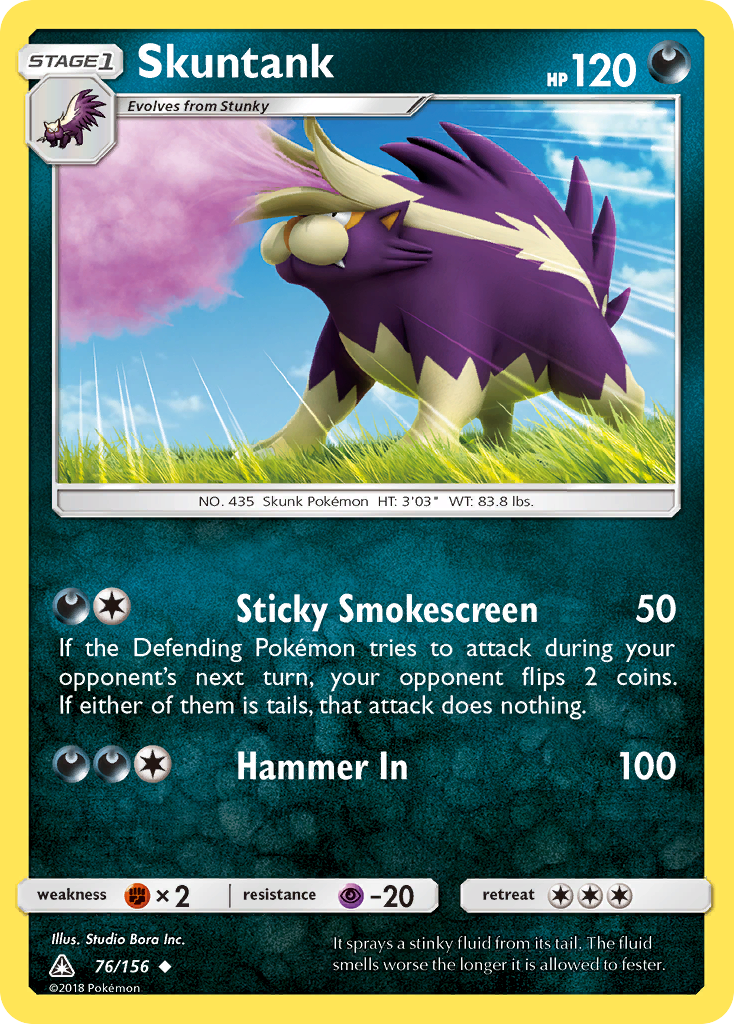 Skuntank (76/156) [Sun & Moon: Ultra Prism] | Gear Gaming Fayetteville