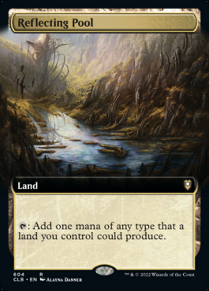 Reflecting Pool (Extended Art) [Commander Legends: Battle for Baldur's Gate] | Gear Gaming Fayetteville