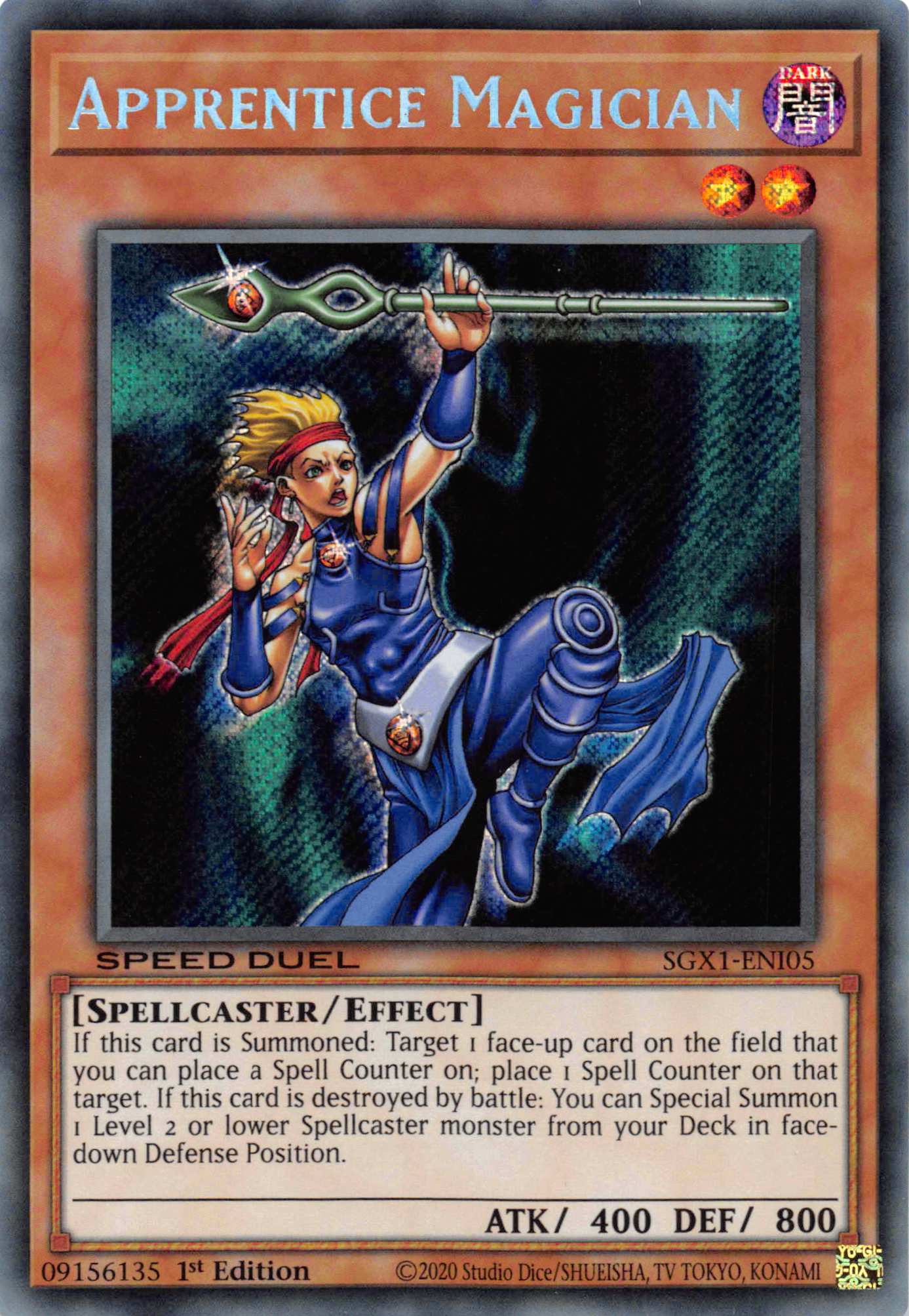 Apprentice Magician [SGX1-ENI05] Secret Rare | Gear Gaming Fayetteville