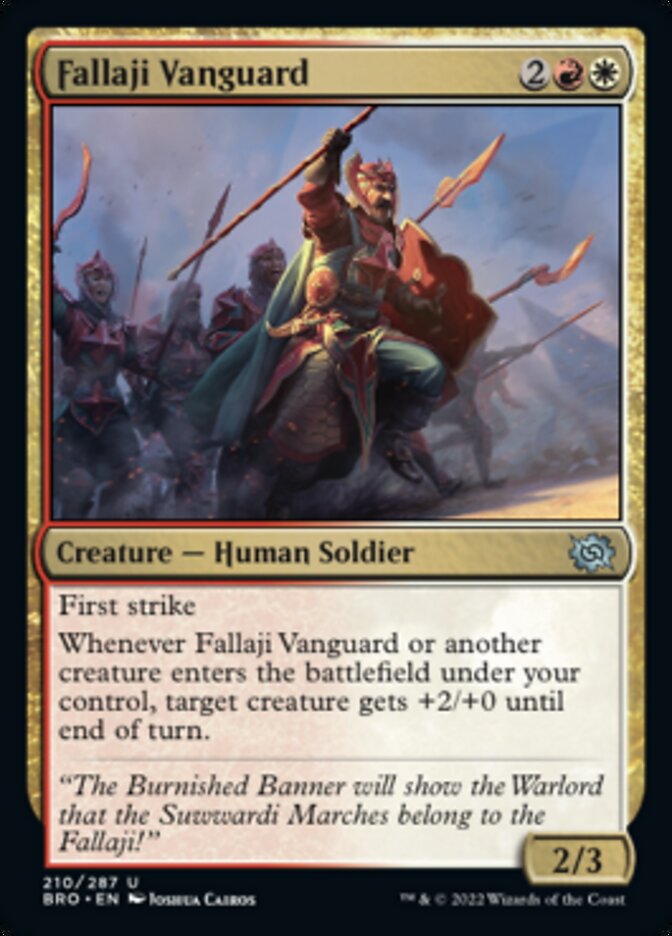 Fallaji Vanguard [The Brothers' War] | Gear Gaming Fayetteville