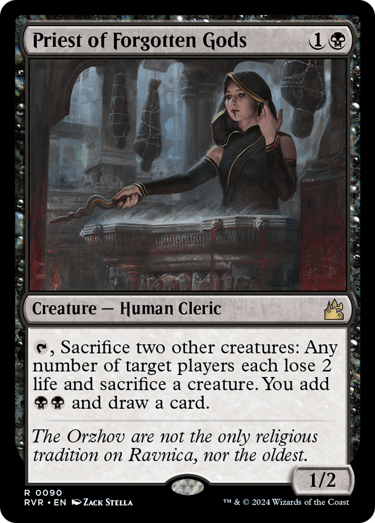 Priest of Forgotten Gods [Ravnica Remastered] | Gear Gaming Fayetteville