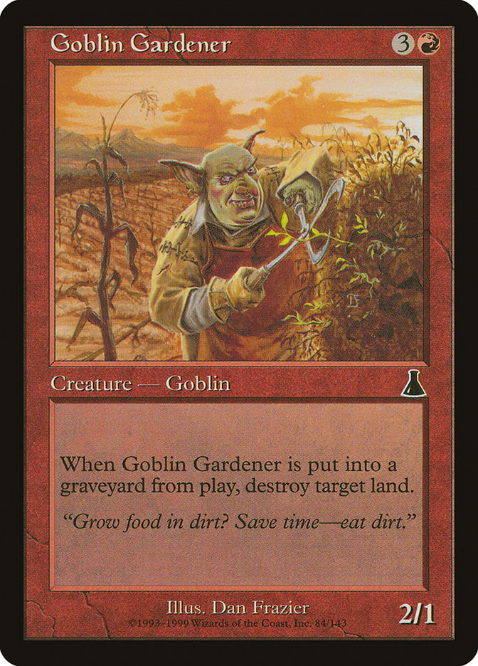 Goblin Gardener [Urza's Destiny] | Gear Gaming Fayetteville