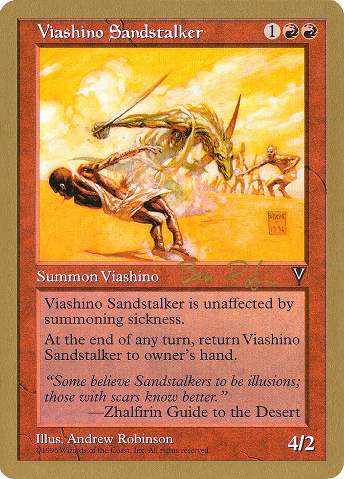 Viashino Sandstalker (Ben Rubin) [World Championship Decks 1998] | Gear Gaming Fayetteville