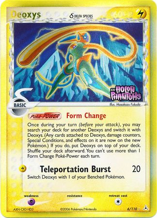 Deoxys (6/110) (Delta Species) (Stamped) [EX: Holon Phantoms] | Gear Gaming Fayetteville