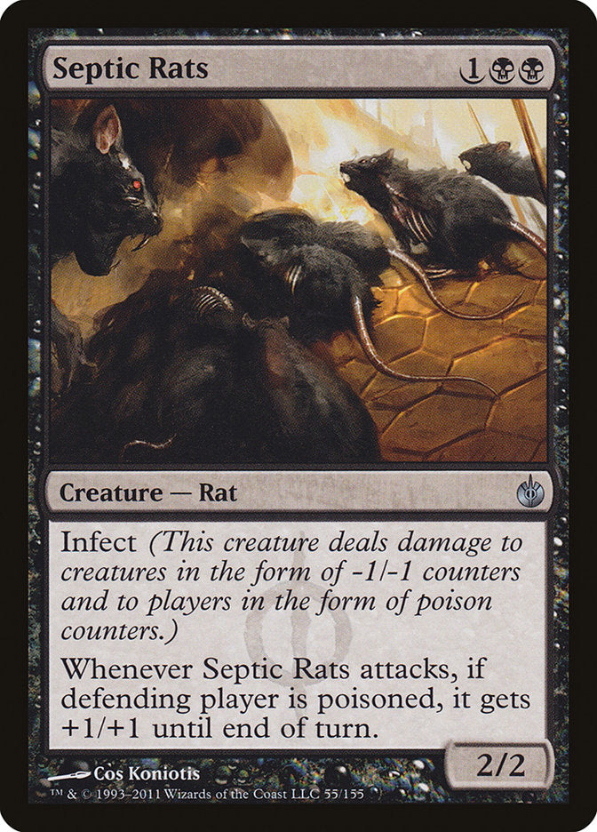 Septic Rats [Mirrodin Besieged] | Gear Gaming Fayetteville