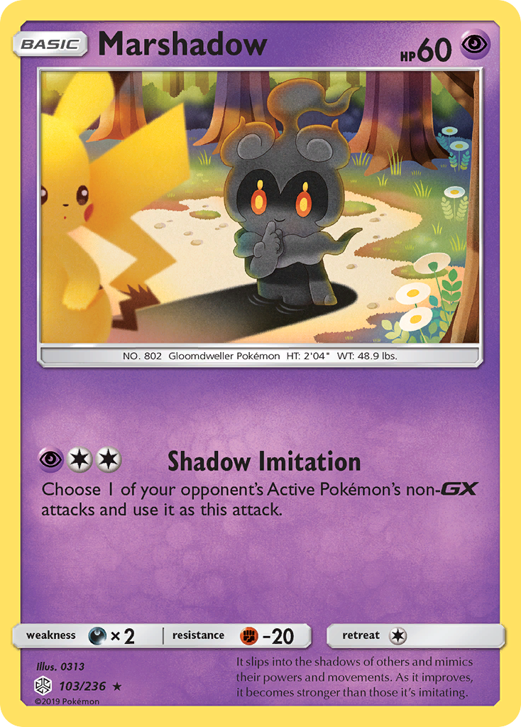 Marshadow (103/236) [Sun & Moon: Cosmic Eclipse] | Gear Gaming Fayetteville