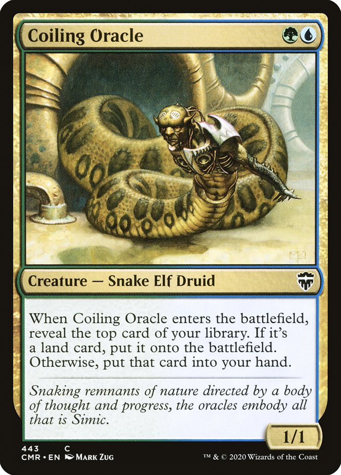 Coiling Oracle [Commander Legends] | Gear Gaming Fayetteville