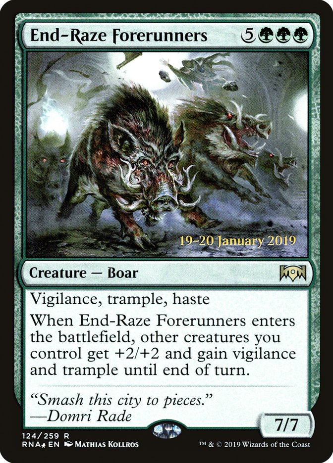 End-Raze Forerunners [Ravnica Allegiance Prerelease Promos] | Gear Gaming Fayetteville