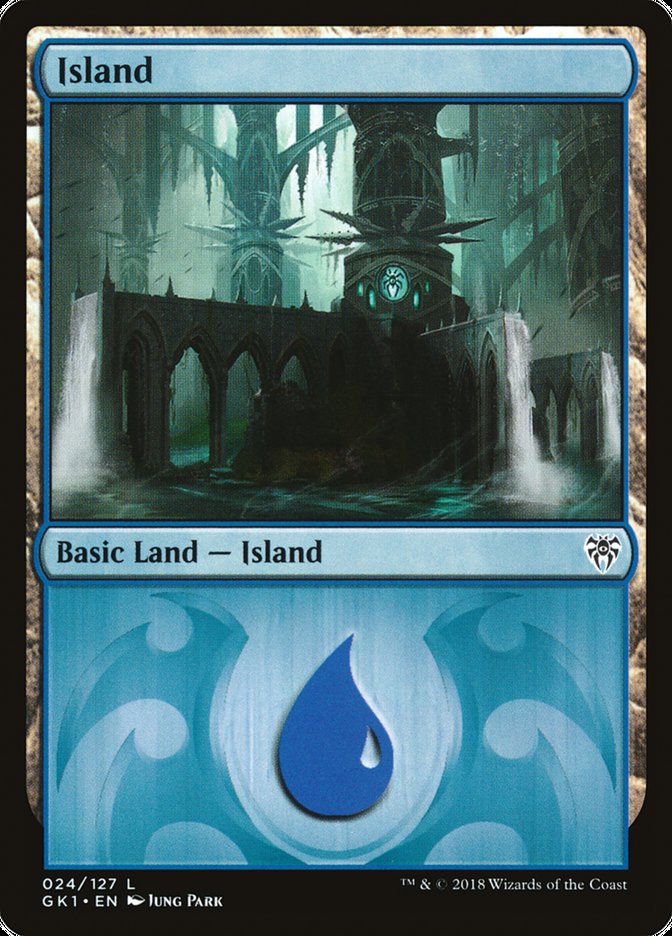 Island (24) [Guilds of Ravnica Guild Kit] | Gear Gaming Fayetteville