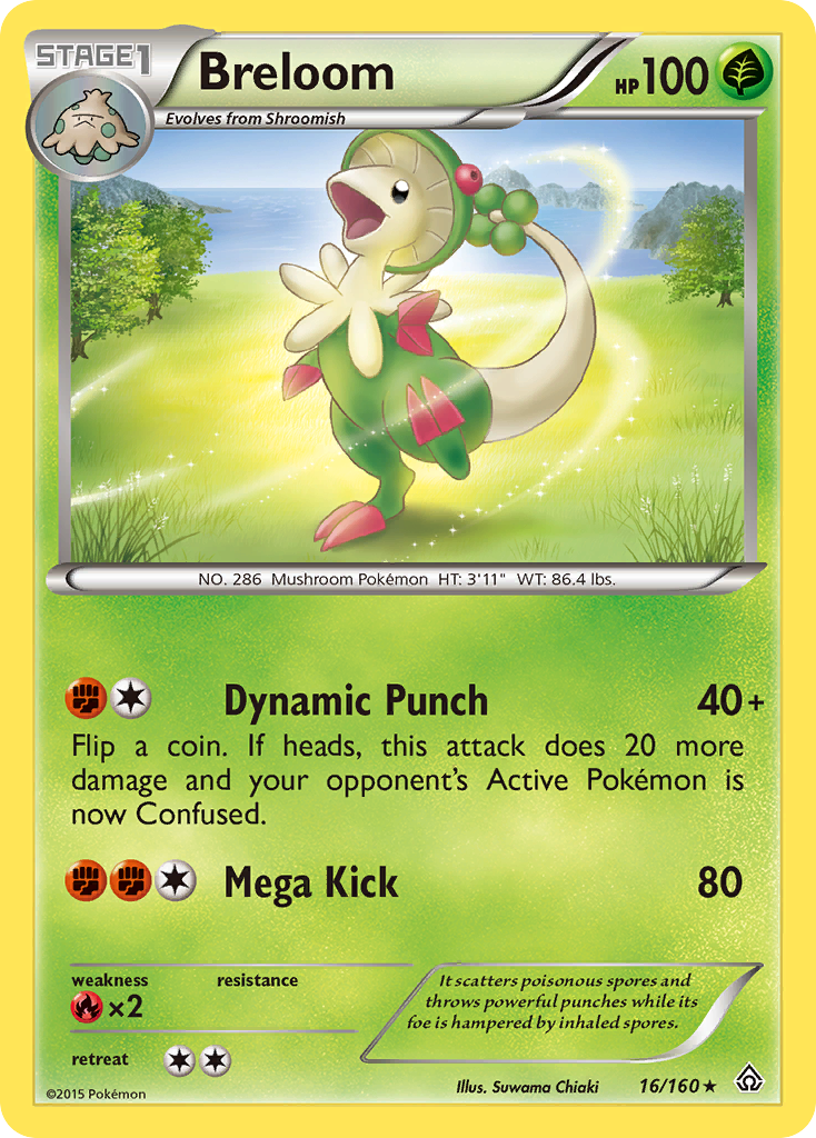 Breloom (16/160) [XY: Primal Clash] | Gear Gaming Fayetteville