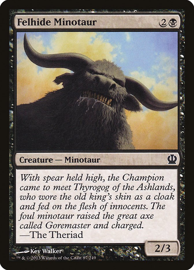 Felhide Minotaur [Theros] | Gear Gaming Fayetteville