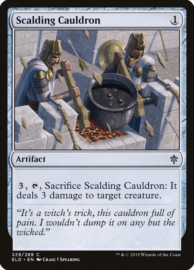 Scalding Cauldron [Throne of Eldraine] | Gear Gaming Fayetteville