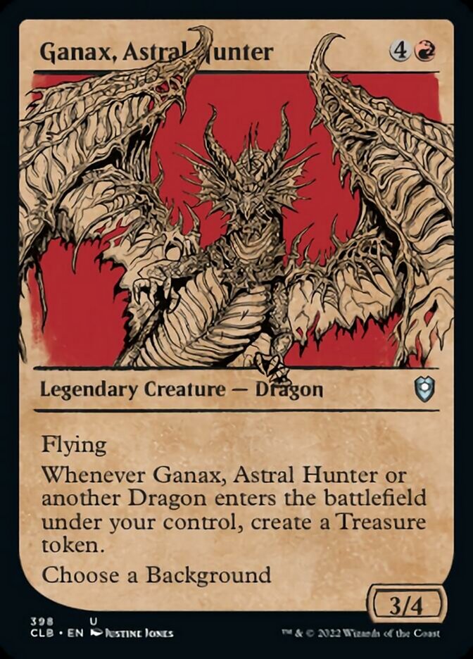 Ganax, Astral Hunter (Showcase) [Commander Legends: Battle for Baldur's Gate] | Gear Gaming Fayetteville